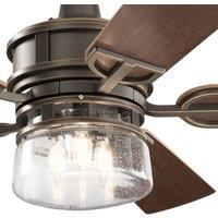 KICHLER Lyndon ceiling fan, IP23
