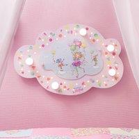 Elobra Princess Lillifee ceiling light with LEDs, cloud
