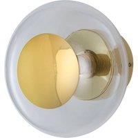 EBB & FLOW Horizon socket gold/clear 21 cm