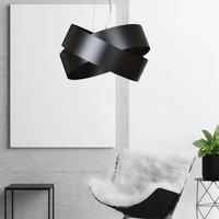 EMIBIG LIGHTING Vieno pendant light made of black steel rings