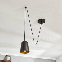 EMIBIG LIGHTING Link pendant light, 1-bulb, black