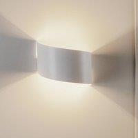 EMIBIG LIGHTING Vero wall light in white lacquered steel