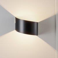 EMIBIG LIGHTING Vero wall light in painted steel, black