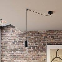 EMIBIG LIGHTING Speed hanging light, black, 1-bulb