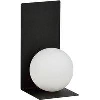 EMIBIG LIGHTING Wall lamp shape 5, 15 cm x 30 cm, black/opal