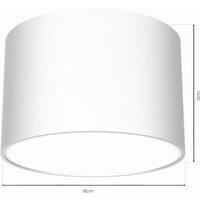 Eko-Light Cloudy ceiling light, 1-bulb, white