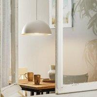 Eko-Light Beta hanging light in white and gold