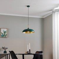 Eko-Light Lincoln pendant light, green/gold