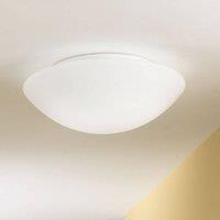 Fabas Luce Pandora ceiling light, 36 cm, glass, white