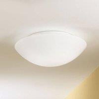 Fabas Luce Pandora ceiling light, 25 cm, glass, white