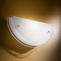 Fabas Luce Hill Wall Light Smooth Glass Attractive