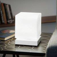 Fabas Luce With touch dimmer - Brenta LED table lamp white