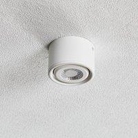 Fabas Luce Pivotable head - Anzio LED downlight, white