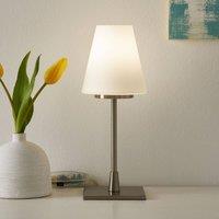 Fabas Luce Lucy Big table lamp with a touch function, white