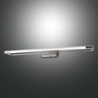 Fabas Luce Rapallo LED wall light, chrome, IP44, 60 cm