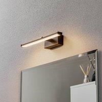 Fabas Luce Nala LED wall light, black, width 30 cm