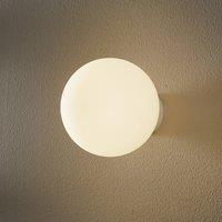 Fabbian Lumi Sfera glass wall light, 14 cm