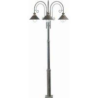 FARO BARCELONA Nautica lamp post, 3-bulb