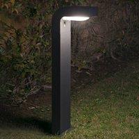 FARO BARCELONA Anthracite-coloured KLAMP path light