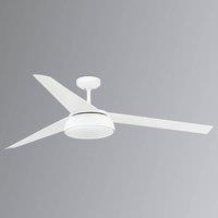 FARO BARCELONA Dimmable light - LED ceiling fan Vulcano