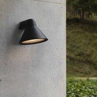 FARO BARCELONA Pals outdoor wall light, IP65, dark grey