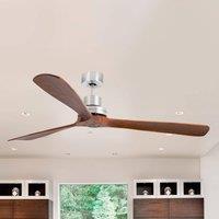 FARO BARCELONA Lantau-G ceiling fan, walnut