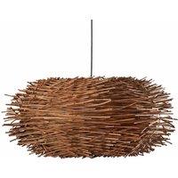 FARO BARCELONA Nido natural rattan hanging light