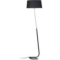 FARO BARCELONA Hotel floor lamp with a black fabric lampshade