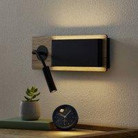 FARO BARCELONA Mood wall light, indirect light with reading lamp