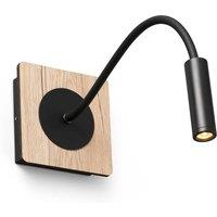 FARO BARCELONA Mood LED wall spotlight, movable reading arm