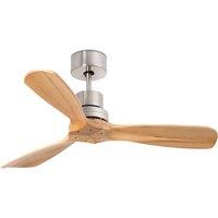 FARO BARCELONA Mini Lantau ceiling fan with pinewood