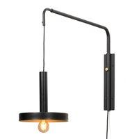 FARO BARCELONA Whizz wall light, black