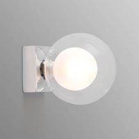 FARO BARCELONA Perla wall light, chrome