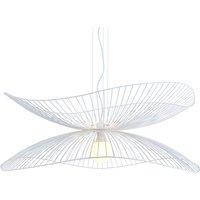 Forestier Libellule L pendant lamp, 100 cm, white