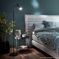 Schner Wohnen Stina LED floor lamp, black