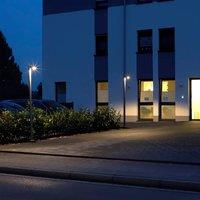 Albert Leuchten LED lamp post 866, aluminium, anthracite, height 300 cm