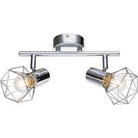 Globo Ultramodern 2-bulb ceiling light Daiva