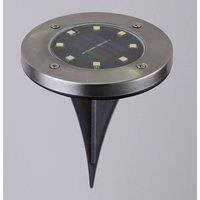 Globo 33414 LED solar ground spike light, black