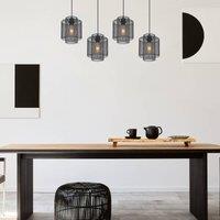 Globo Augustin hanging light, 4-bulb