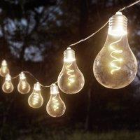 Lindby Lampini LED solar string lights