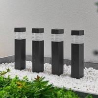 Lindby Fanney LED solar earth spike, set of 4