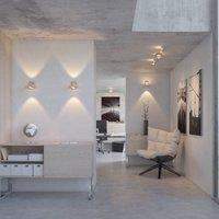 GRIMMEISEN LICHT GRIMMEISEN Slide Movex LED spot 80/80 dim blue