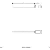 EVN Power cable for the Bordo series, 15 cm