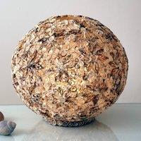 Hollnder Decorative table lamp MUSCHELBALL, 40 cm