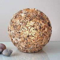Hollnder Decorative table lamp MUSCHELBALL, 30 cm