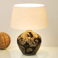 Hollnder Toulouse table lamp, 42 cm high, black