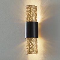 Hollnder Palazoo wall light, gold/brown