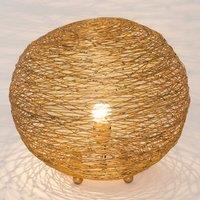 Hollnder Campano table lamp gold, 40 cm diameter