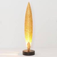 Hollnder Penna table lamp, gold, height 38 cm