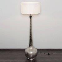 Hollnder Maestro floor lamp, white/silver